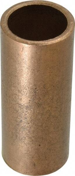Boston Gear - 1" Inside x 1-1/4" Outside Diam, Oil Impregnated Bronze SAE-841 Sleeve Bearing - 3" OAL - Exact Tool & Supply