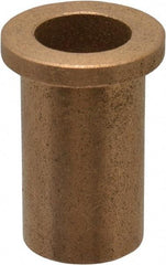 Boston Gear - 5/8" Inside x 13/16" Outside Diam, Oil Impregnated Bronze Sleeve Bearing - 1-1/16" Flange Outside Diam, 5/32" Flange Thickness, 1-1/2" OAL - Exact Tool & Supply
