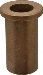 Boston Gear - 5/8" Inside x 7/8" Outside Diam, Oil Impregnated Bronze Sleeve Bearing - 1-1/8" Flange Outside Diam, 5/32" Flange Thickness, 1-3/4" OAL - Exact Tool & Supply