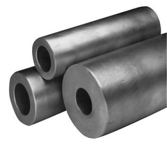 Boston Gear - 2-1/2 Inch Outside Diameter x 6-1/2 Inch Long, Bronze Round Tube - 1-3/4 Inch Inside Diameter, Alloy SAE 841 Oil Impregnated Bronze - Exact Tool & Supply