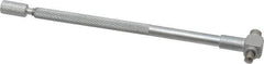 Value Collection - 1/2 to 3/4 Inch, 4.4 Inch Overall Length, Telescoping Gage - 4 Inch Long Handle, Hardened Tool Steel, Satin Chrome Finish - Exact Tool & Supply