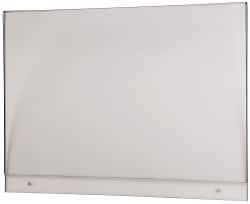 NMC - 14 Inch Wide x 10 Inch High Sign Compatibility, Acrylic Wall Sign Holder - Clear, Holds 3 Signs - Exact Tool & Supply