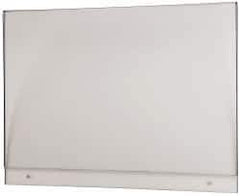 NMC - 14 Inch Wide x 10 Inch High Sign Compatibility, Acrylic Wall Sign Holder - Clear, Holds 3 Signs - Exact Tool & Supply