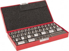 Value Collection - 36 Piece, 0.05 to 1", Spacer Block Set - Round, 0.0001" Tolerance - Exact Tool & Supply