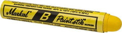 Markal - Yellow Paint Marker - Ball Tip - Exact Tool & Supply
