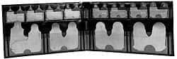 Starrett - 19 Piece, 0.02 to 0.3 Inch Radius, Stainless Steel Radius Gage Set - Satin Chrome Coated - Exact Tool & Supply