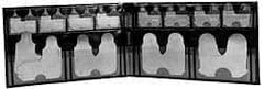 Starrett - 19 Piece, 0.02 to 0.3 Inch Radius, Stainless Steel Radius Gage Set - Satin Chrome Coated - Exact Tool & Supply