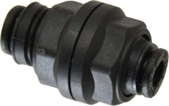 Legris - 5/32" Outside Diam, Nylon Push-to-Connect Tube Bulkhead Union - 290 Max psi - Exact Tool & Supply