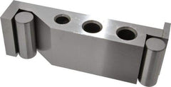 Value Collection - 5 Inch Long x 2 Inch Wide x 0.0002 Inch Center to Center Accuracy, 0.0004 Inch Parallelism, 5 Inch Between Rolls, Sine Bar - Hardened Steel, Includes Fitted Case - Exact Tool & Supply