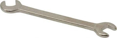 Proto - 5/16" x 9/32" Standard Ignition Open End Wrench - 3-1/2" OAL, Double End, Satin Finish, 15° & 60° Head Angle - Exact Tool & Supply