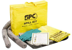 Brady SPC Sorbents - 5 Gal Capacity Oil Only Spill Kit - Pad Dispenser - Exact Tool & Supply