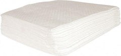 Brady SPC Sorbents - 73 Gal Capacity per Package, Oil Only Pad - 39" Long x 33" Wide, Polypropylene - Exact Tool & Supply