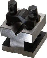 Value Collection - 19/32" Max Capacity, 90° Angle, Hardened Steel V-Block - 1-3/8" Long x 1-3/8" Wide x 1-3/16" High, Sold as Individual - Exact Tool & Supply