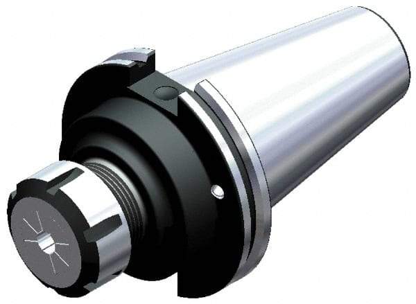 Kennametal - 2.03mm to 20mm Capacity, 4" Projection, CAT50 Taper Shank, ER32 Collet Chuck - 8" OAL - Exact Tool & Supply