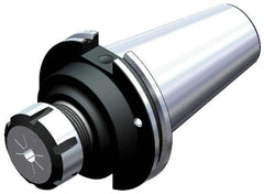 Kennametal - 2.03mm to 20mm Capacity, 4" Projection, CAT50 Taper Shank, ER32 Collet Chuck - 8" OAL - Exact Tool & Supply