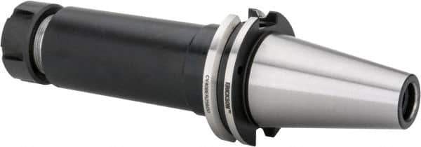 Kennametal - 1.02mm to 16mm Capacity, 6" Projection, CAT40 Taper Shank, ER25 Collet Chuck - 8.687" OAL - Exact Tool & Supply