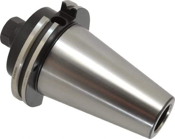Kennametal - 0.51mm to 10mm Capacity, 2-1/2" Projection, CAT50 Taper Shank, ER16 Collet Chuck - 6.5" OAL - Exact Tool & Supply