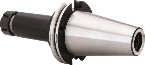 Kennametal - 1.02mm to 16mm Capacity, 6" Projection, CAT50 Taper Shank, ER25 Collet Chuck - 10" OAL - Exact Tool & Supply