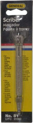 General - 5-3/4" OAL Pocket Scriber - Steel - Exact Tool & Supply
