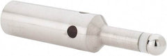 Made in USA - 0.4" Head Diam, 3/4" Shank, Single End, Electronic Edge Finder - Accurate to 0.0002", Ball Contact - Exact Tool & Supply