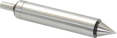 Value Collection - 0.2" Head Diam, 1/2" Shank, Double End, Mechanical Edge and Center Finder - Accurate to 0.0002", Conical and Cylindrical Contact - Exact Tool & Supply
