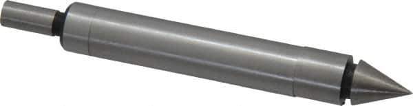 Value Collection - 0.2" Head Diam, 3/8" Shank, Double End, Mechanical Edge and Center Finder - Accurate to 0.0002", Conical and Cylindrical Contact - Exact Tool & Supply
