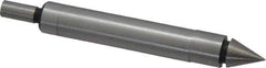 Value Collection - 0.2" Head Diam, 3/8" Shank, Double End, Mechanical Edge and Center Finder - Accurate to 0.0002", Conical and Cylindrical Contact - Exact Tool & Supply