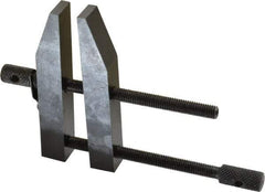 Value Collection - 2-3/4" Max Capacity, 4" Jaw Length, Parallel Clamp - Hardened Steel - Exact Tool & Supply