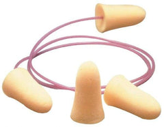 Moldex - Disposable, Corded, 33 dB, Taper End Earplugs - Orange, 100 Pairs - Exact Tool & Supply