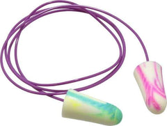 Moldex - Disposable, Corded, 33 dB, Taper End Earplugs - Bright Green, 100 Pairs - Exact Tool & Supply