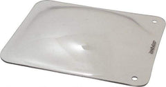 PRO-SAFE - Polycarbonate Concave Shield - 8" Wide x 10" Long x 1/8" Thick, Magnetic Base, For General Purpose Use - Exact Tool & Supply