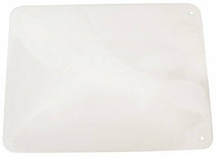 PRO-SAFE - Polycarbonate Concave Shield - 12" Wide x 16" Long x 1/8" Thick, Magnetic Base, For General Purpose Use - Exact Tool & Supply