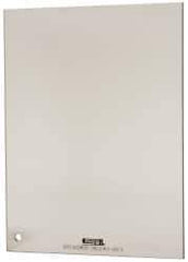 PRO-SAFE - Polycarbonate Flat Shield - 6" Wide x 8" Long x 1/8" Thick, Magnetic Base, For General Purpose Use - Exact Tool & Supply