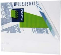 PRO-SAFE - Polycarbonate Flat Shield - 8" Wide x 10" Long x 1/8" Thick, Magnetic Base, For General Purpose Use - Exact Tool & Supply