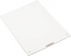 PRO-SAFE - Polycarbonate Flat Shield - 12" Wide x 16" Long x 1/8" Thick, Magnetic Base, For General Purpose Use - Exact Tool & Supply