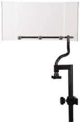Flexbar - Milling Machine Guards Type: Long Reach Visor Guard with Base Shield Width (Inch): 8 - Exact Tool & Supply