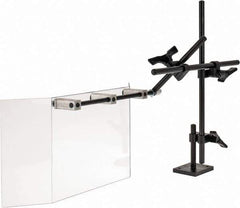 Flexbar - Milling Machine Guards Type: Visor Guard with Base Shield Width (Inch): 8 - Exact Tool & Supply