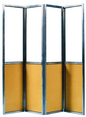Flexbar - Portable Panel Guards Type: Modular Machine Guard (4 Panel) Lower Panel Type: Safety - Exact Tool & Supply