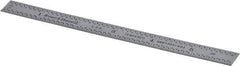 TESA Brown & Sharpe - 6" Long, 1/64, 1/50, 1/32, 1/10" Graduation, Flexible Steel Rule - 3R Graduation Style, 1/2" Wide, Silver, Satin Chrome Finish - Exact Tool & Supply