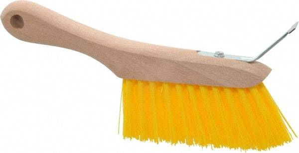 Gordon Brush - Polypropylene Machine Shop Brush w/T-Slot Scraper - 8.5" OAL - Exact Tool & Supply