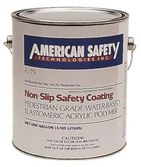 American Safety Technology - 5 Gal Gray Antislip Epoxy - Exact Tool & Supply