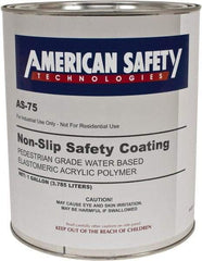 American Safety Technology - 1 Gal Black Antislip Epoxy - Exact Tool & Supply