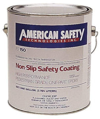 American Safety Technology - 5 Gal Safety Yellow Antislip Epoxy - Exact Tool & Supply