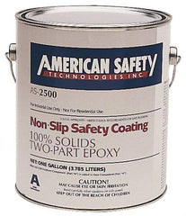 American Safety Technology - 5 Gal Black Antislip Epoxy - Exact Tool & Supply