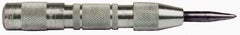 General - 5/8" Automatic Center Punch - 5" OAL, Steel - Exact Tool & Supply