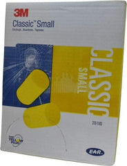 3M - Disposable, Uncorded, 29 dB, Barrel Earplugs - Yellow, 200 Pairs - Exact Tool & Supply