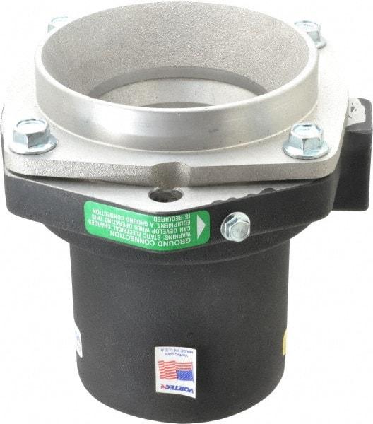 Vortec - 3" Inner Diam Aluminum Vaccuum Generator - 5" Intake Diam & 4" Discharge Diam - Exact Tool & Supply