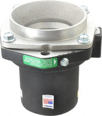 Vortec - 3" Inner Diam Aluminum Vaccuum Generator - 5" Intake Diam & 4" Discharge Diam - Exact Tool & Supply