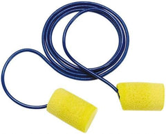 3M - Disposable, Corded, 29 dB, Barrel Earplugs - Yellow, 200 Pairs - Exact Tool & Supply