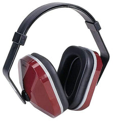 3M - Three Position Black & Maroon Earmuffs - 22 Max NRR Rating - Exact Tool & Supply